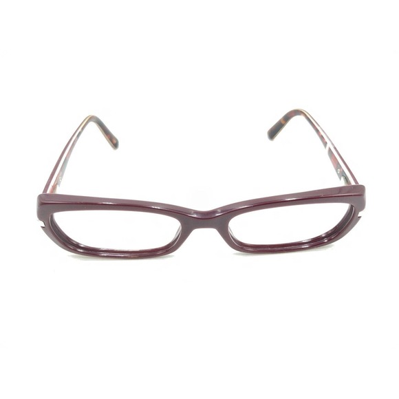 Prada VPR 13N ZXK-1O1 Dark Red Eyeglasses Frames 51-17 135 Italy Designer Women - Picture 2 of 12